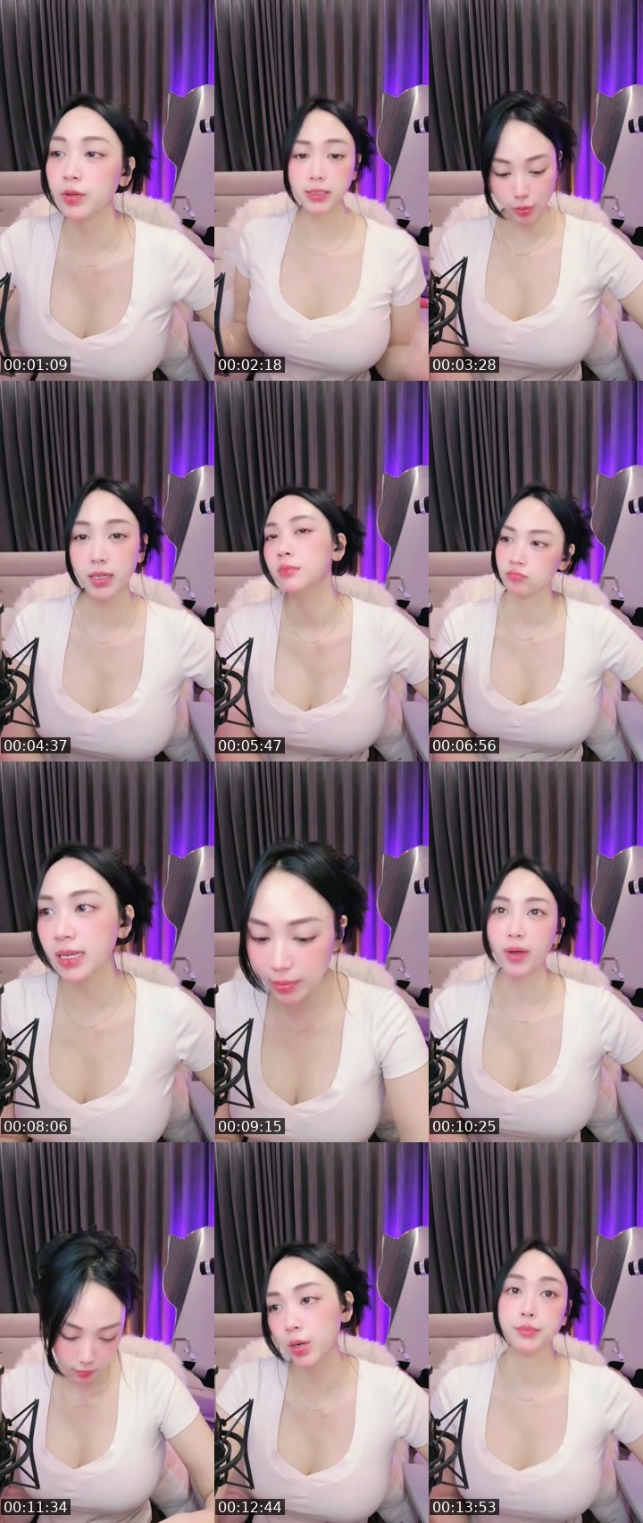 Contact-sheet preview of ⚡️🎀Tiểu Linhh  🥷🏻💕's MICO Live recording