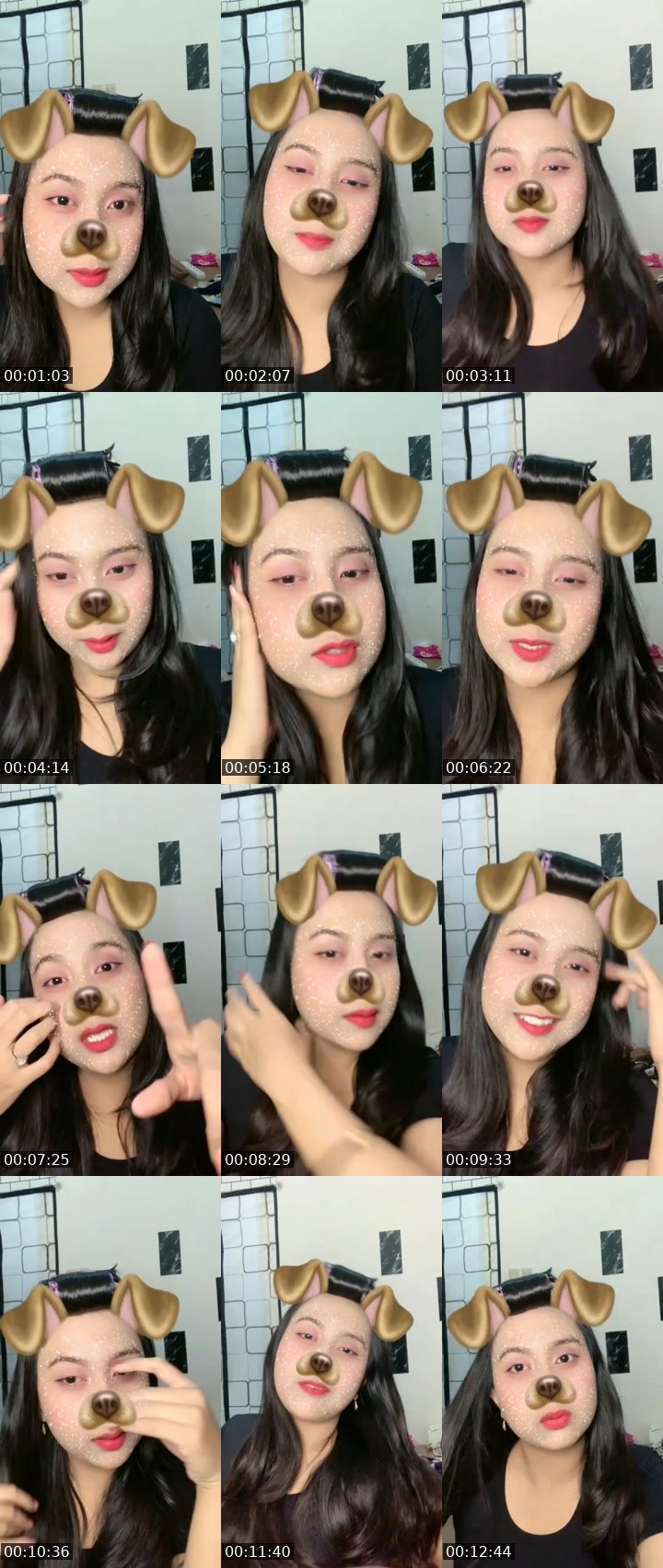 Contact-sheet preview of ŕĻ Anezz🌭🤏🏻PK 19.00's MICO Live recording