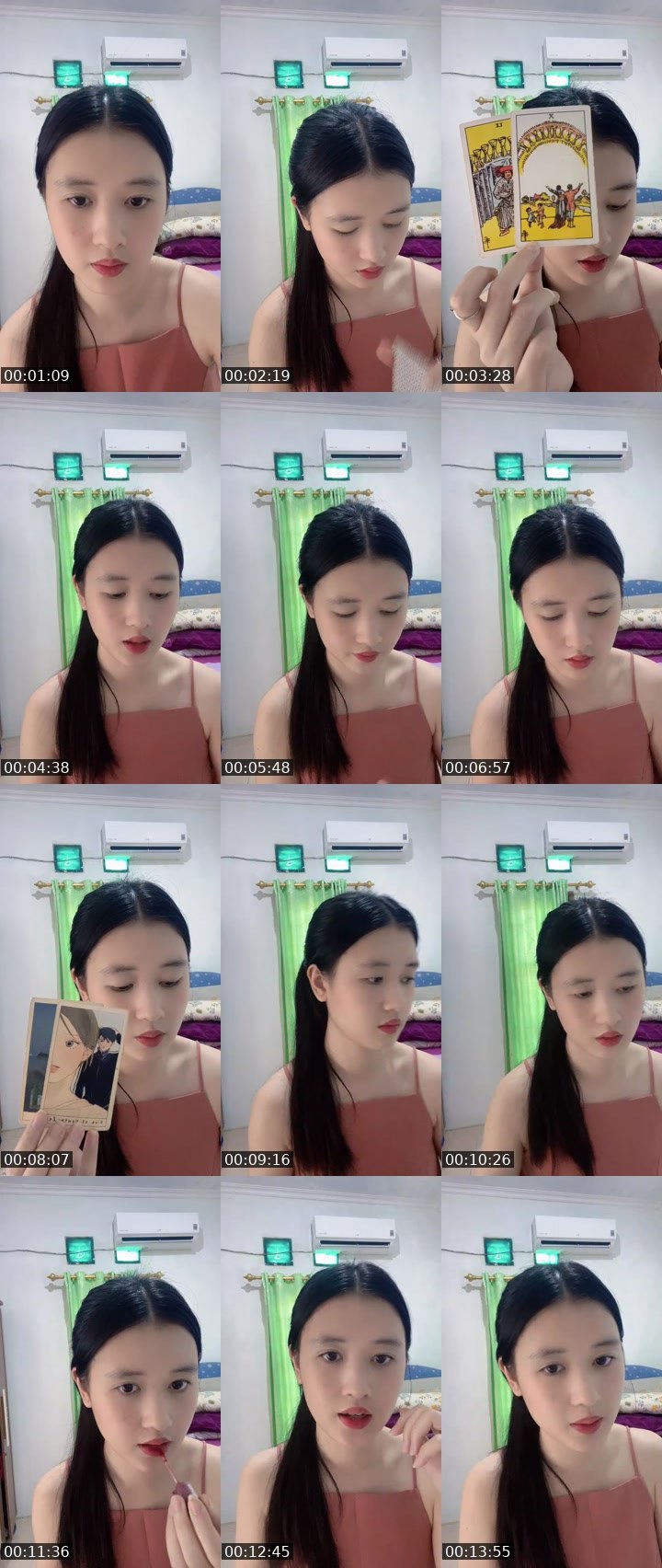 Contact-sheet preview of 2ᶜᵐCLAUDIA TAROT's MICO Live recording
