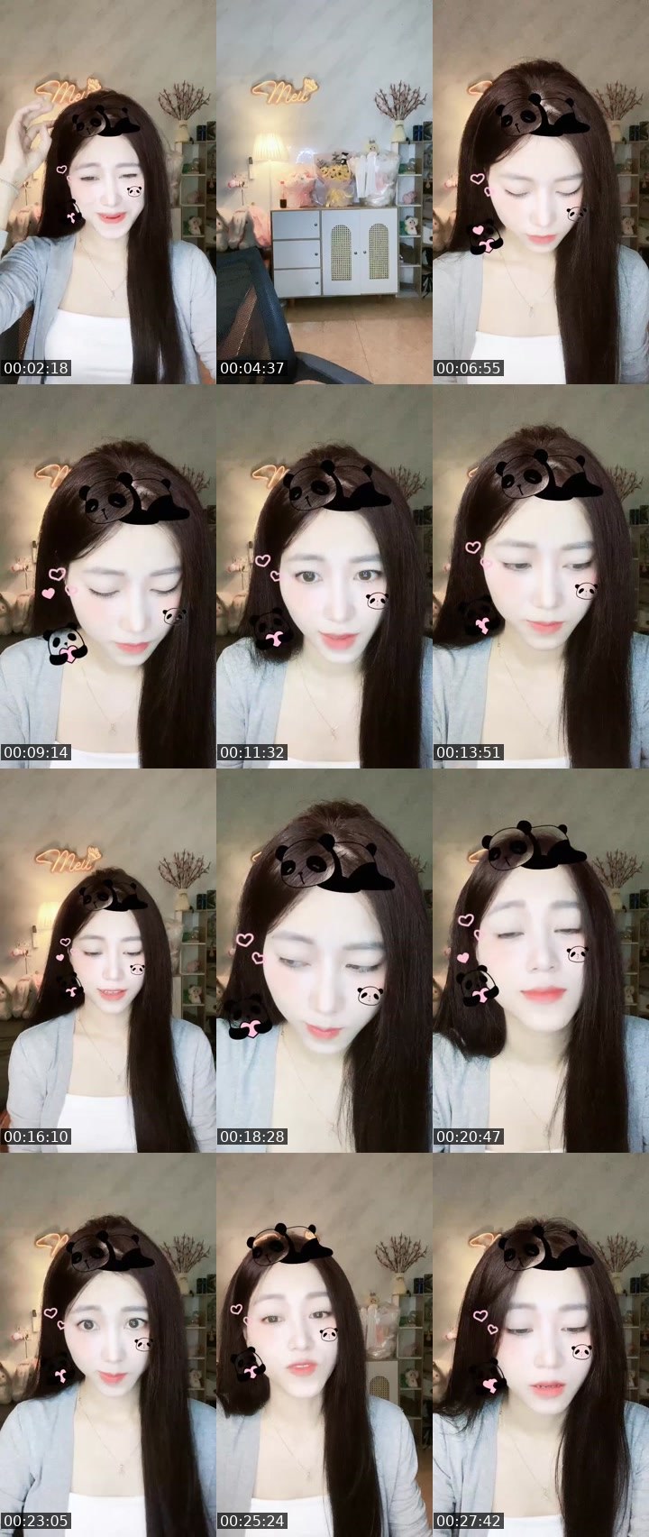 Contact-sheet preview of [🐳]Meiiu 🌷👻's MICO Live recording