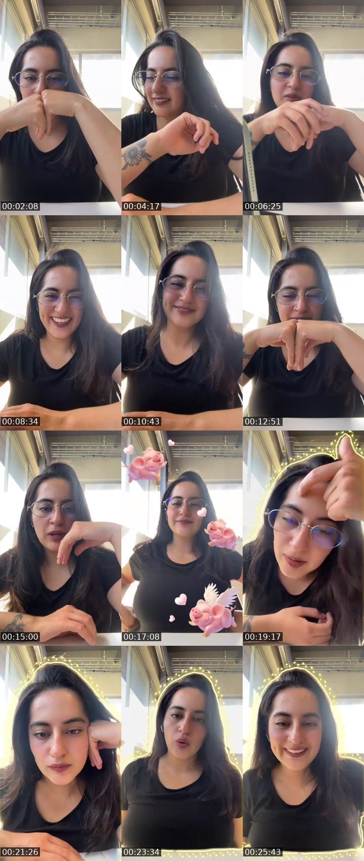 Contact-sheet preview of 👯‍♀️💖KOKO🐦‍🔥ᴱᴰᴸ👼🏼ᴮ🤟🏽ͅˢ's MICO Live recording