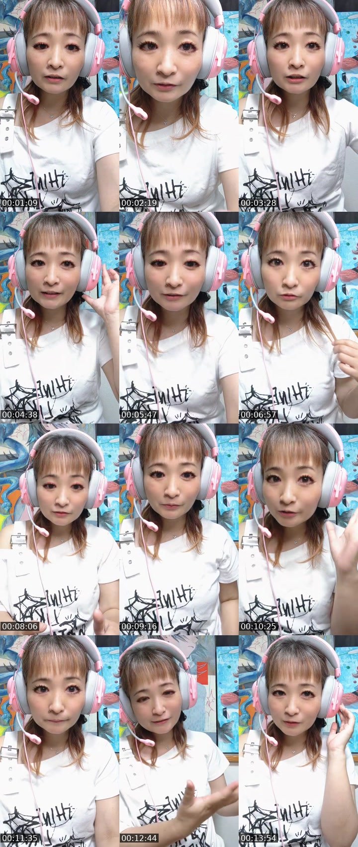 Contact-sheet preview of 花🌸🐝's MICO Live recording