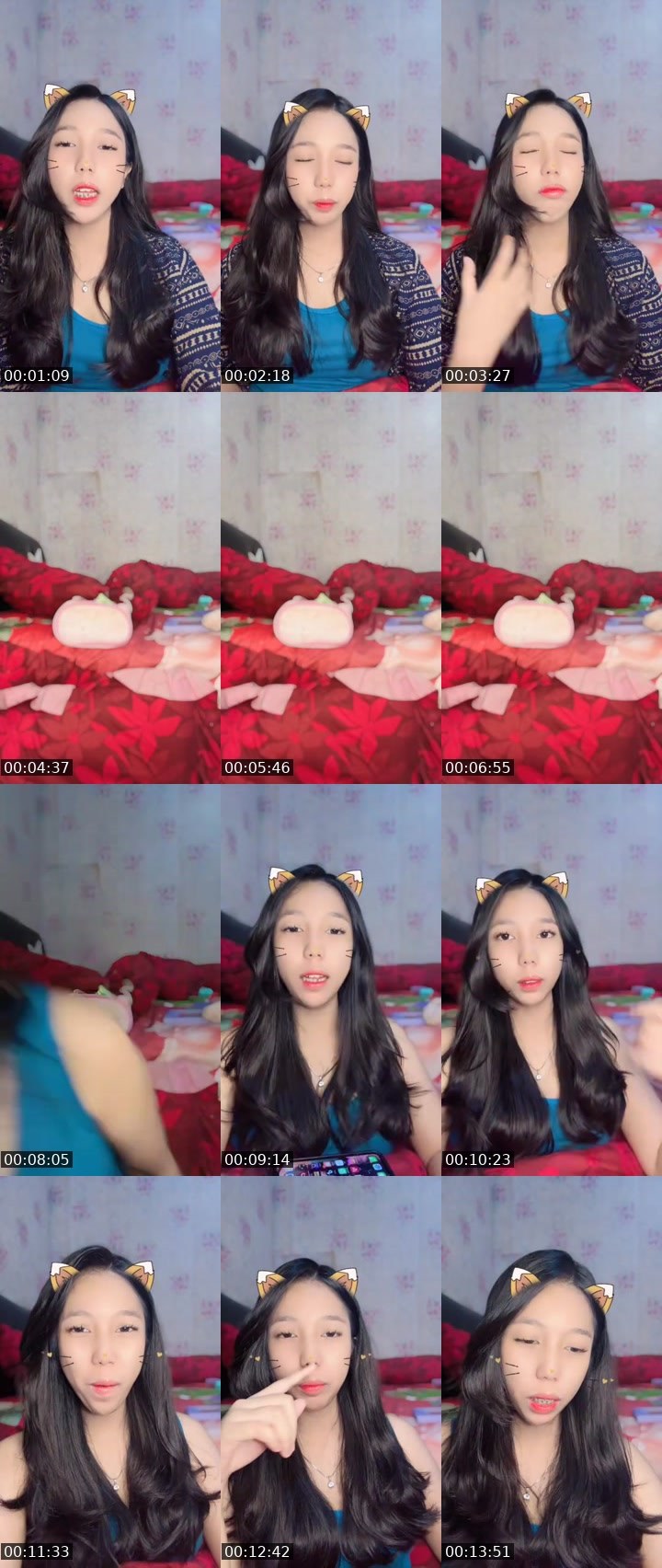 Contact-sheet preview of Nisya♡ ᶸᶯᵛ🪐's MICO Live recording