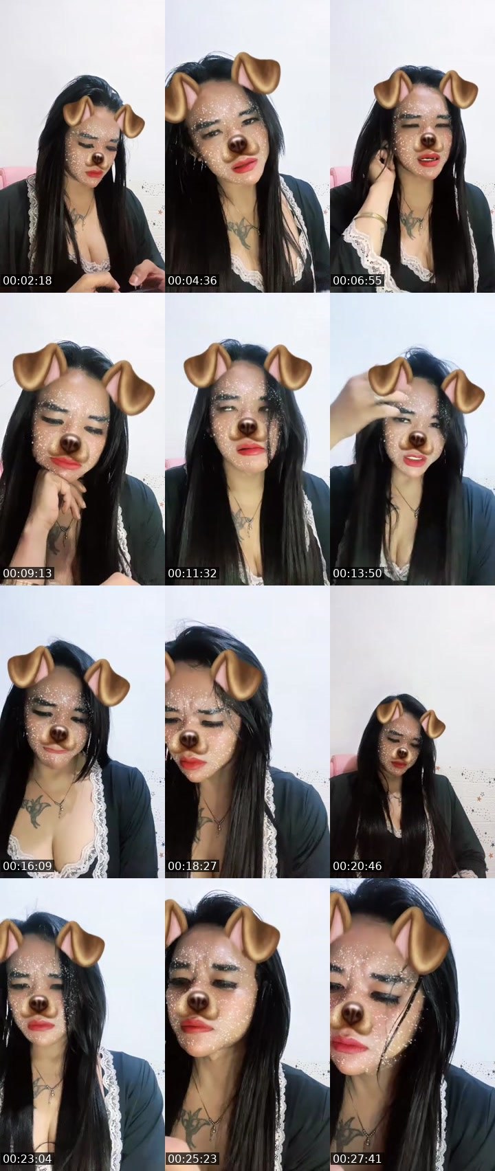 Contact-sheet preview of 💎ᶻᴿRatu wenda⁶ᵒˡᵈ👑's MICO Live recording