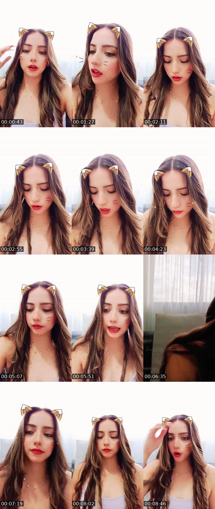 Contact-sheet preview of bella's MICO Live recording