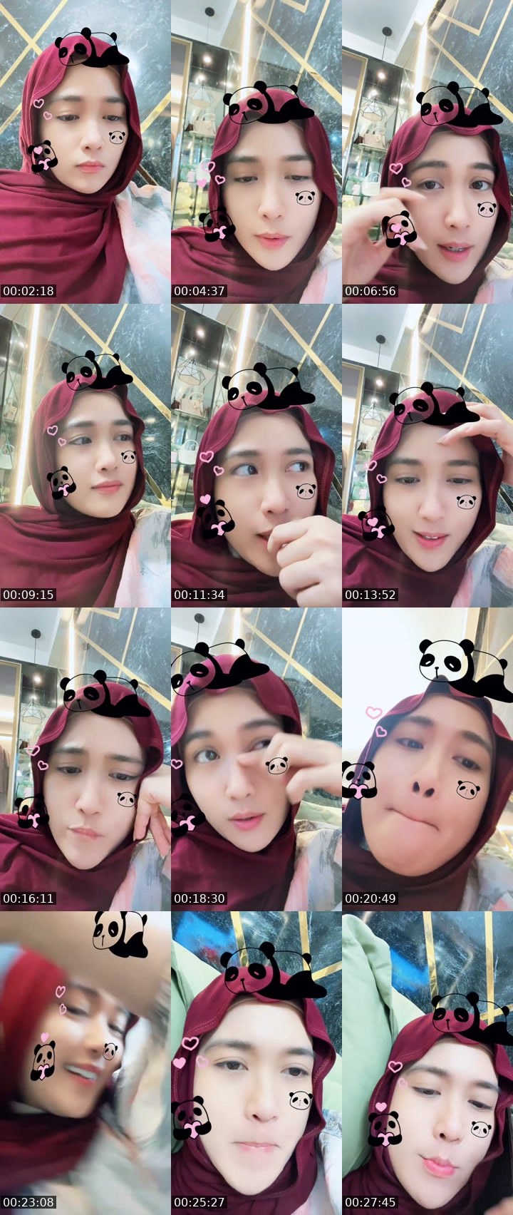 Contact-sheet preview of Ainunᶸᶯᵛ 🪐's MICO Live recording