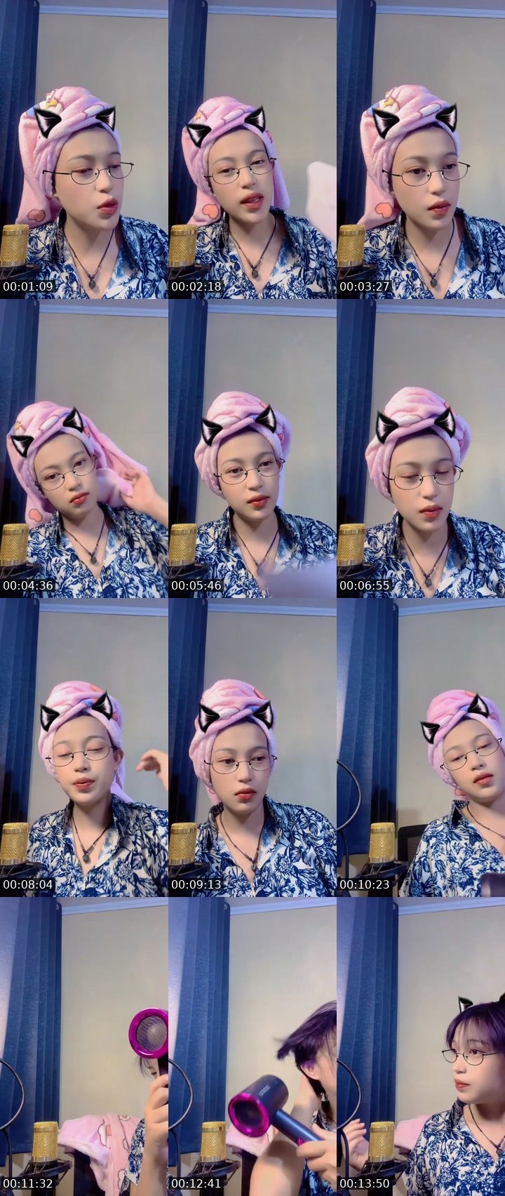 Contact-sheet preview of 💎🦖Rose🌹[T-REX]'s MICO Live recording