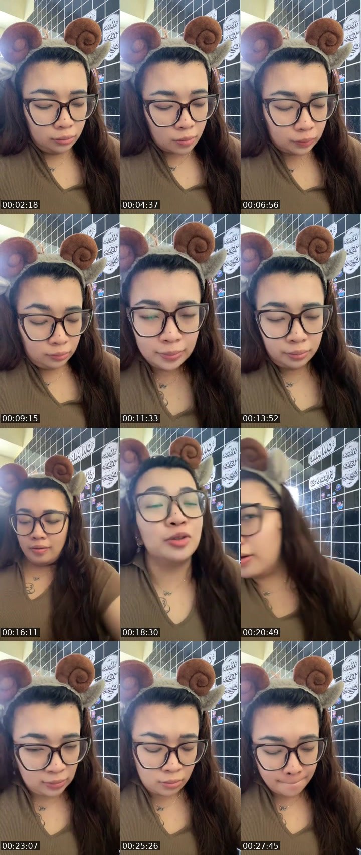 Contact-sheet preview of chacaaa ᴱᴸᴵᵀᴱ 🏹💙's MICO Live recording