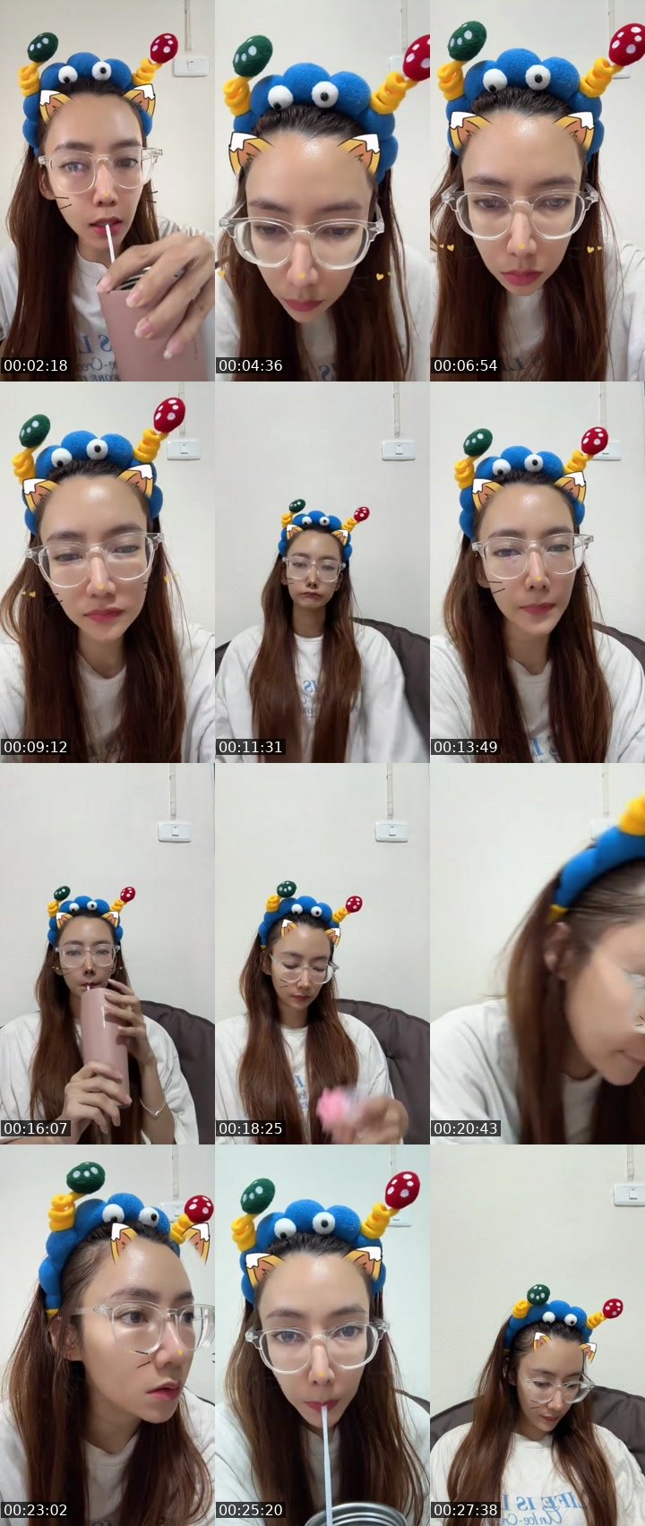 Contact-sheet preview of 🦉 Naya 🕉️🎊's MICO Live recording
