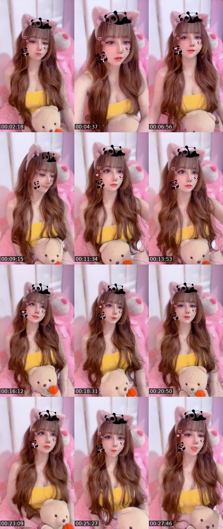 Contact-sheet preview of NVS•WongAiYu✅𝙒𝙆𝘿🍭🐾's MICO Live recording