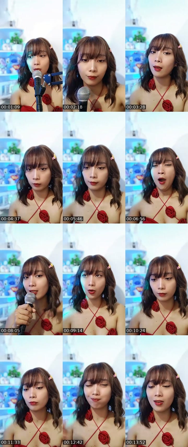 Contact-sheet preview of 👑ℚꪊꫀꫀꪀ𝔈𝔪𝔭𝔦𝔯𝔢✨'s MICO Live recording