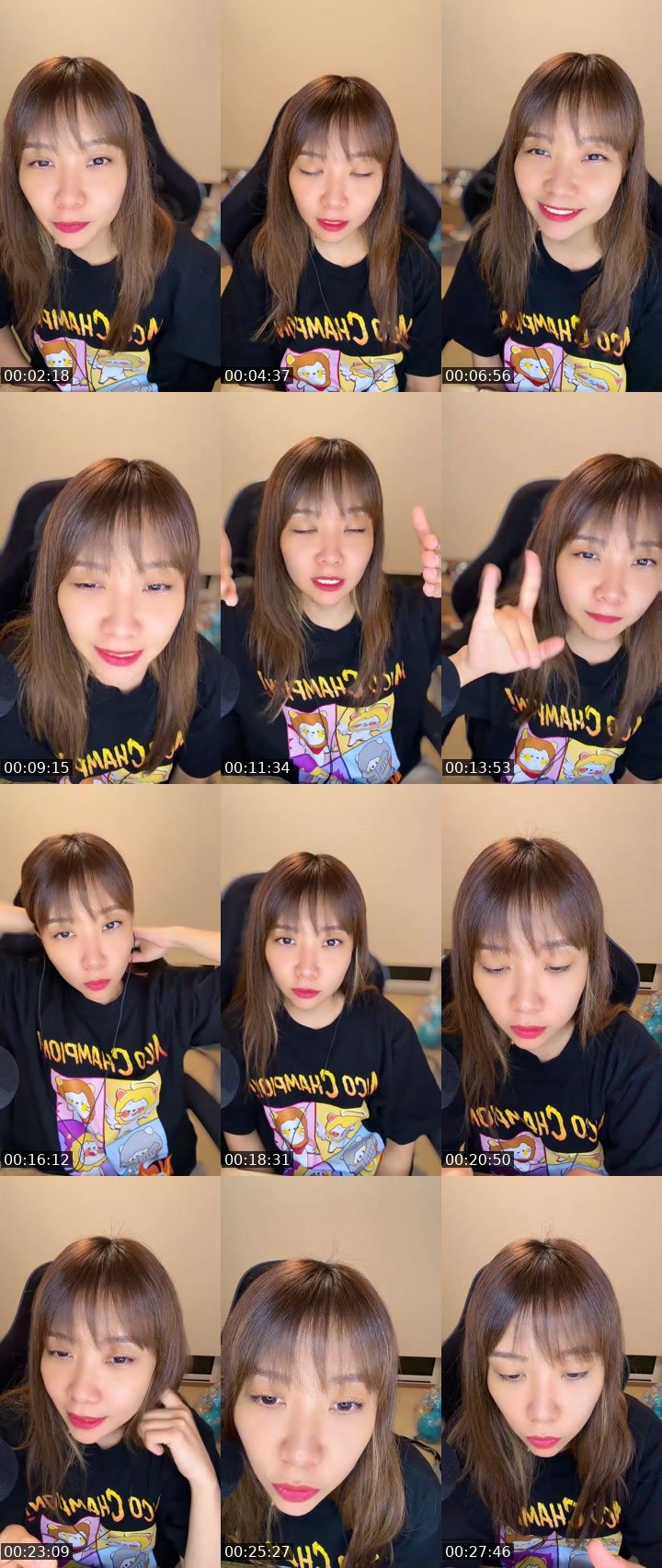 Contact-sheet preview of りー🌷💫's MICO Live recording