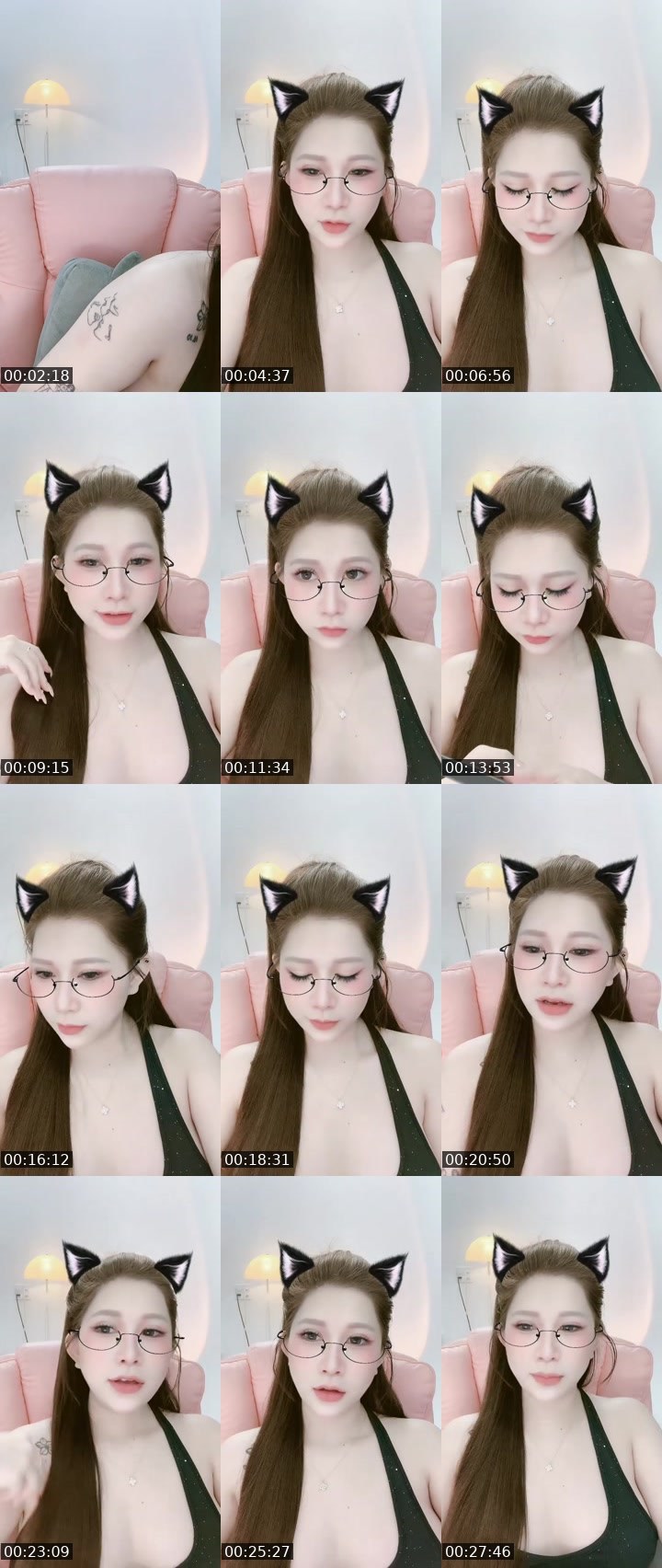 Contact-sheet preview of 25/9 PKQT💚MYE ZB🎀's MICO Live recording