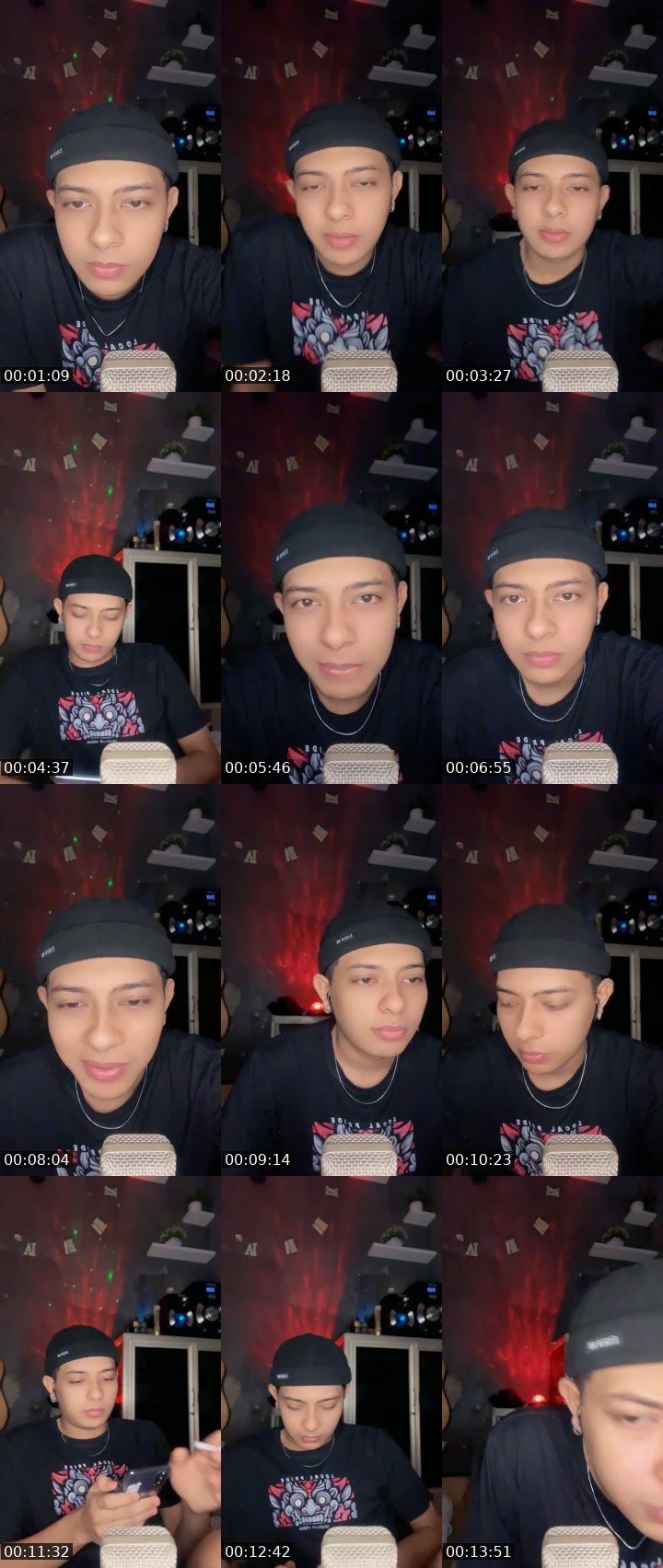 Contact-sheet preview of AS ⁷⁷'s MICO Live recording