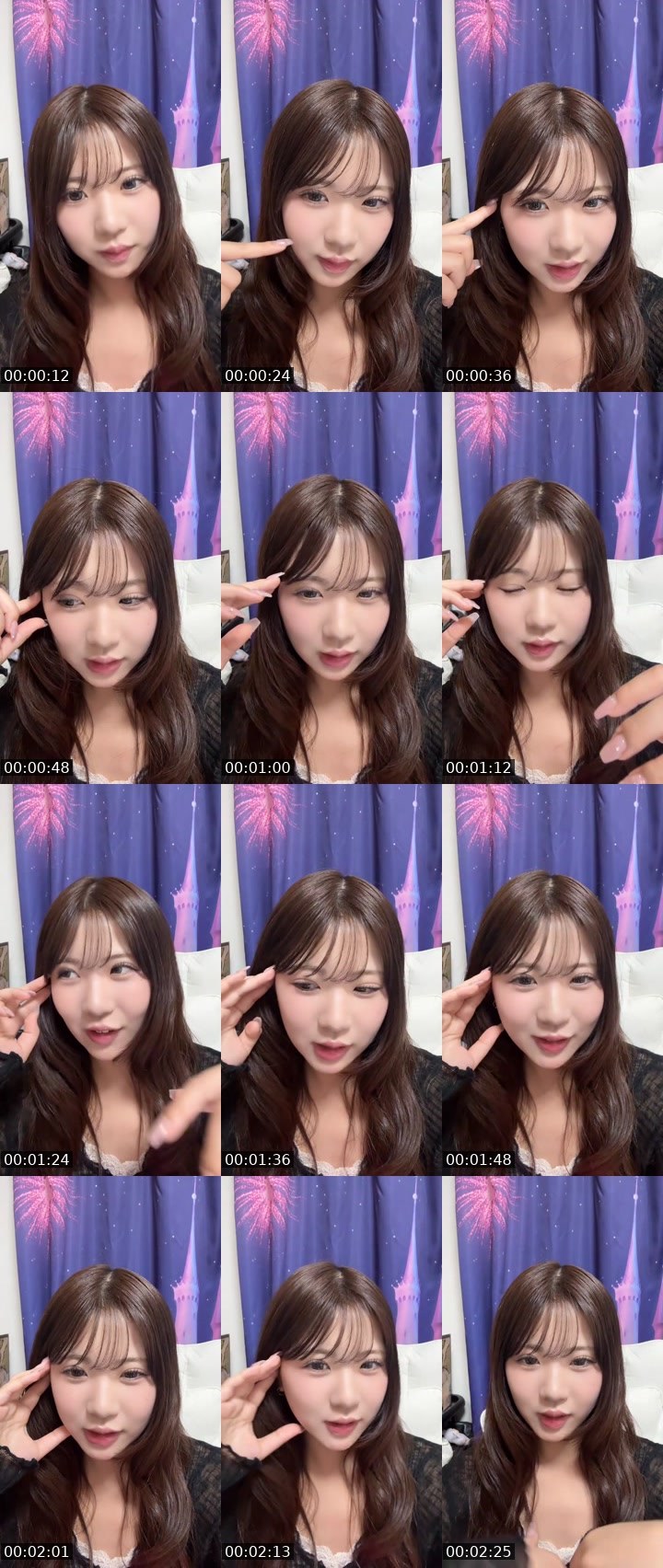 Contact-sheet preview of さ り な🪷🤍's MICO Live recording