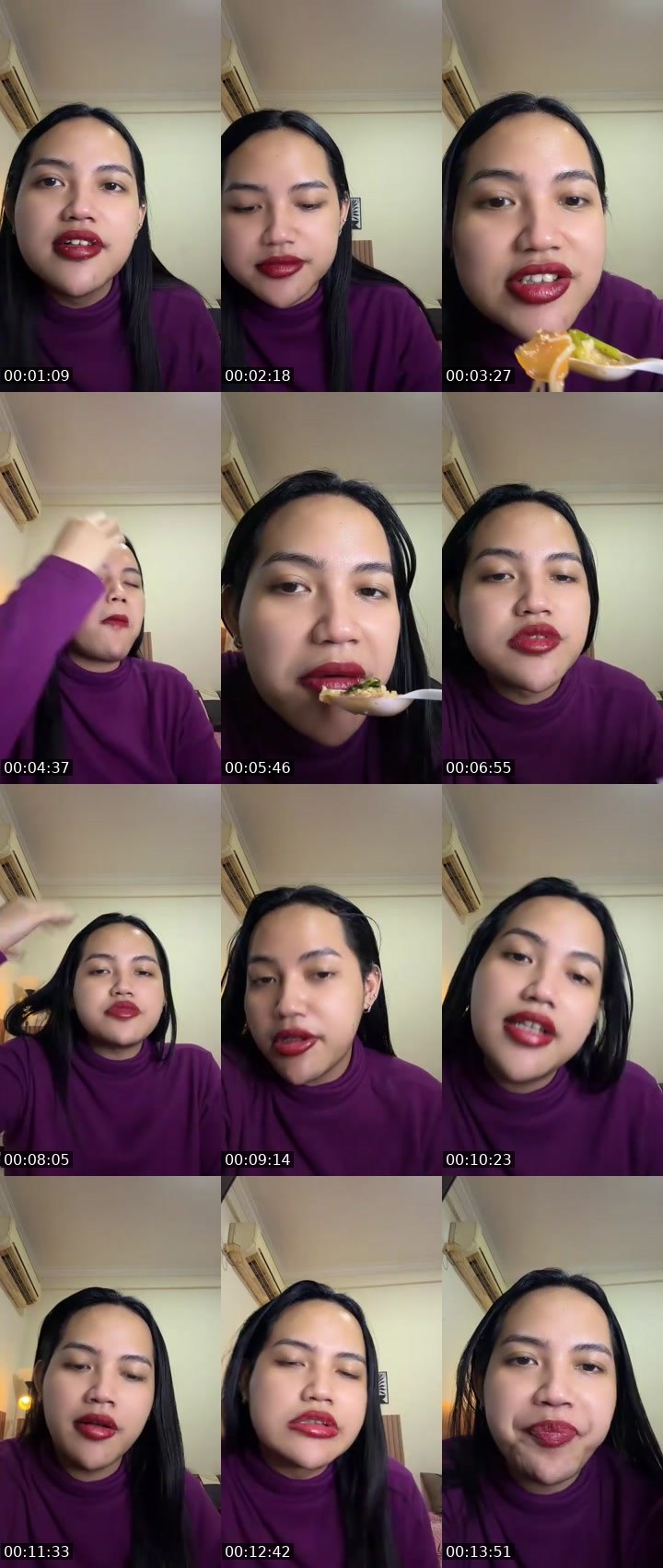 Contact-sheet preview of PveQ • ᴘʀᴏxʏ 💋's MICO Live recording