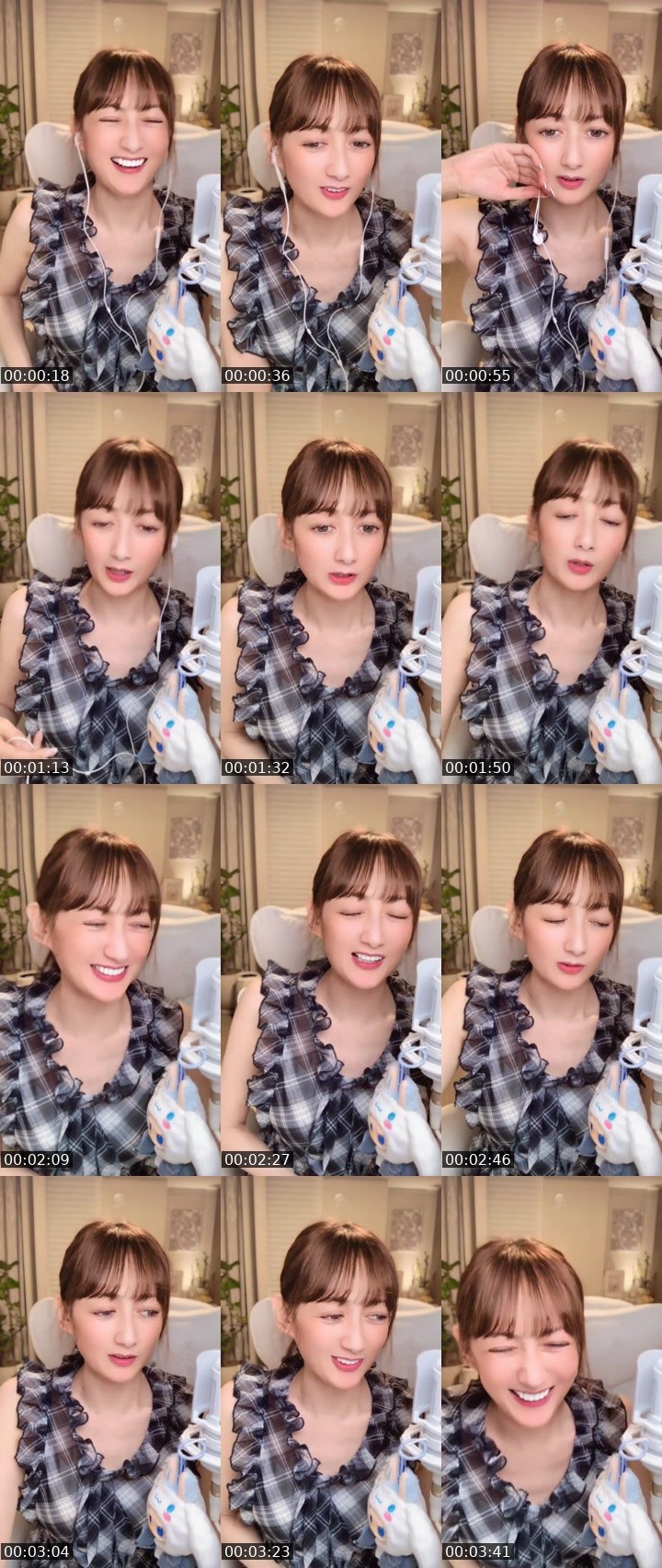 Contact-sheet preview of サラちゃん🍿💭's MICO Live recording