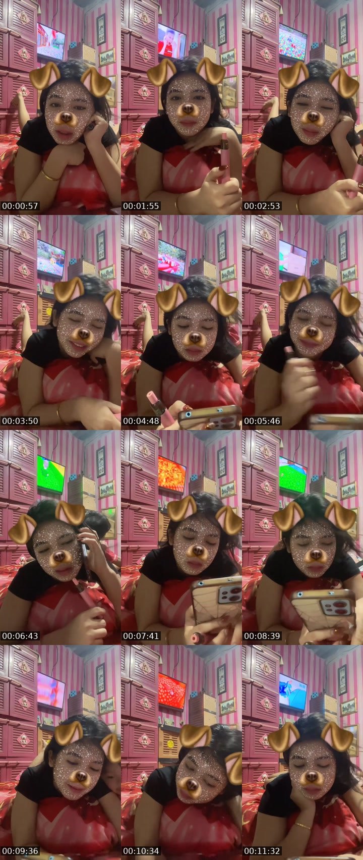 Contact-sheet preview of ᴮᶜ🌝 jennifer ˢᵖᵃʷⁿ's MICO Live recording