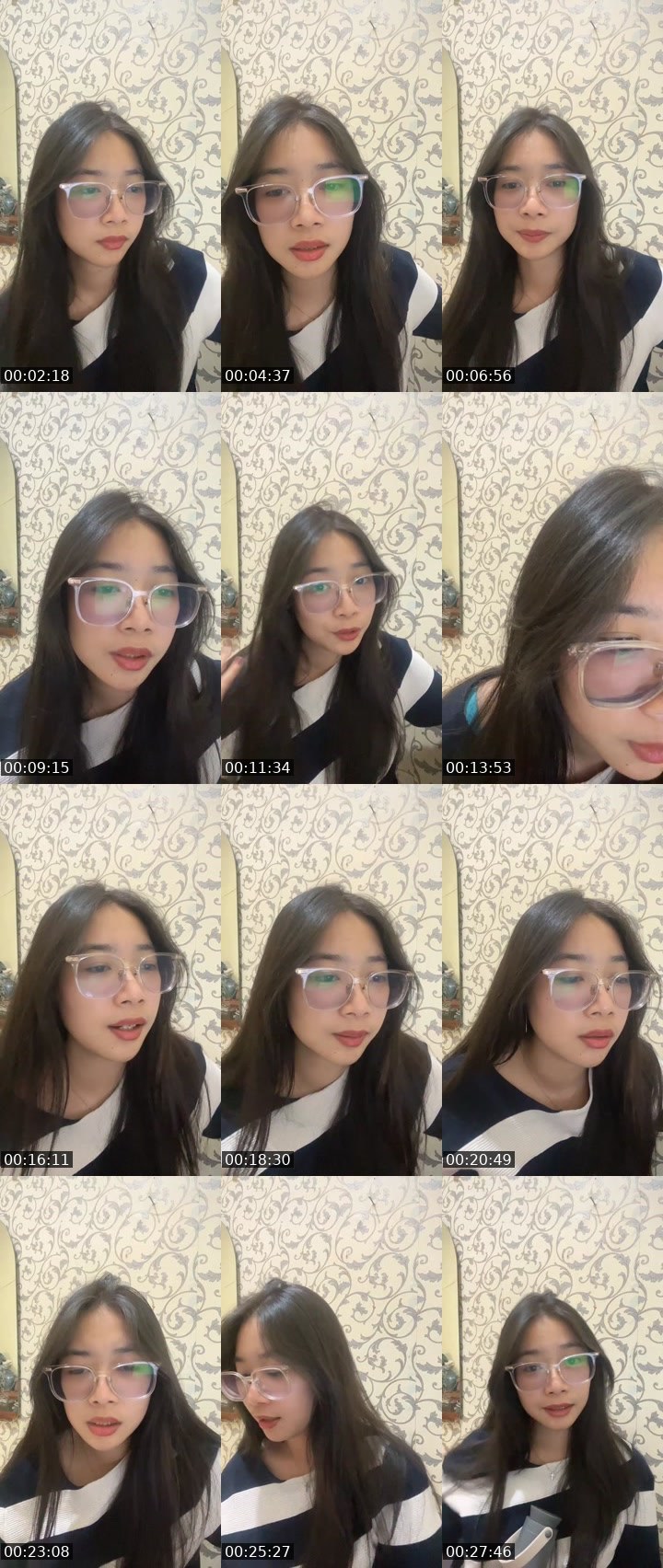 Contact-sheet preview of 2ᶜᵐ 📏 ᴋᴇᴀɴɴᴀ 🥝🦔🤧's MICO Live recording