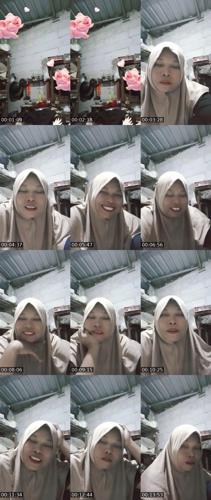 Contact-sheet preview of 💠Bunda Heniᴺᴱˣᴬ's MICO Live recording