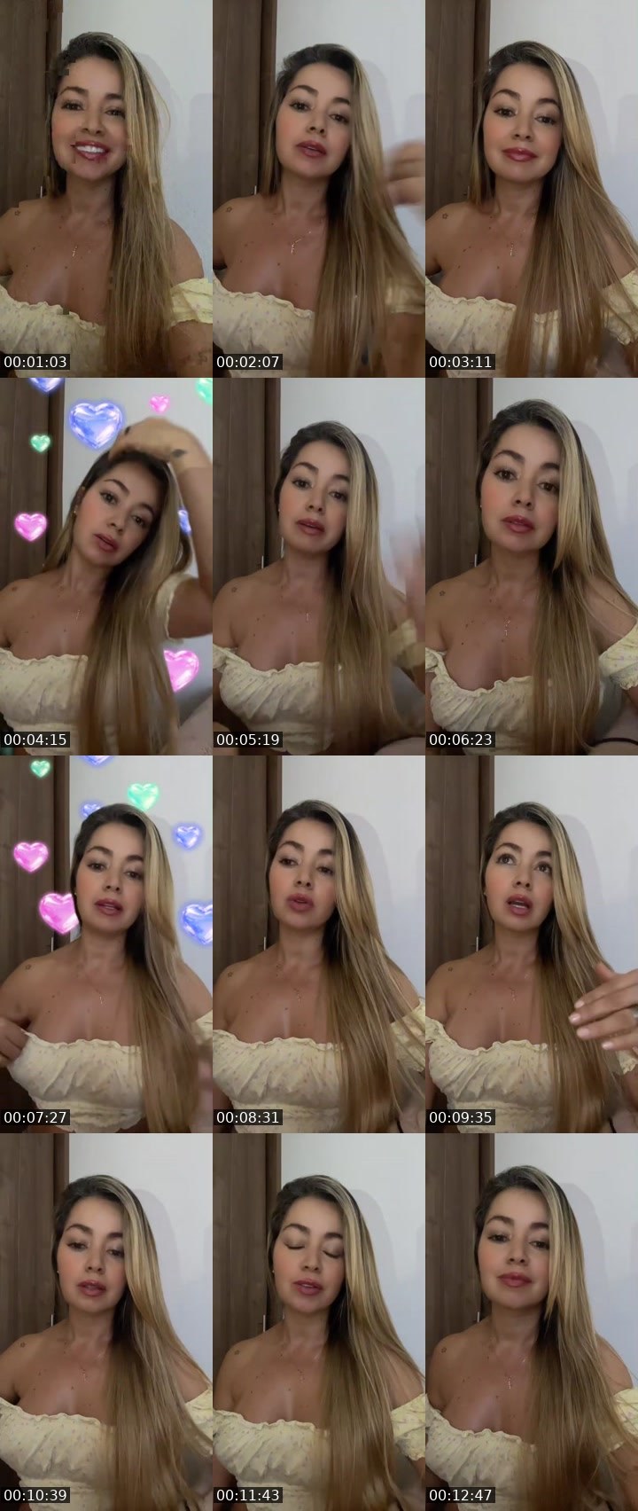 Contact-sheet preview of ❤️ KAROL🌙ᶠ⁵⁰⁴'s MICO Live recording