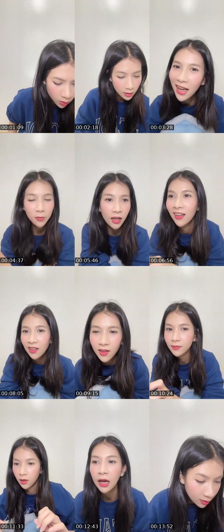 Contact-sheet preview of [🍇] vj. ไอจูนเอง 🥓🧁💖's MICO Live recording