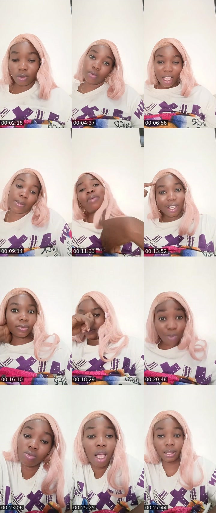 Contact-sheet preview of 🥷🏾🙅🏾‍♂️🥑OUTLAW☻🦅LALA ®🌕's MICO Live recording