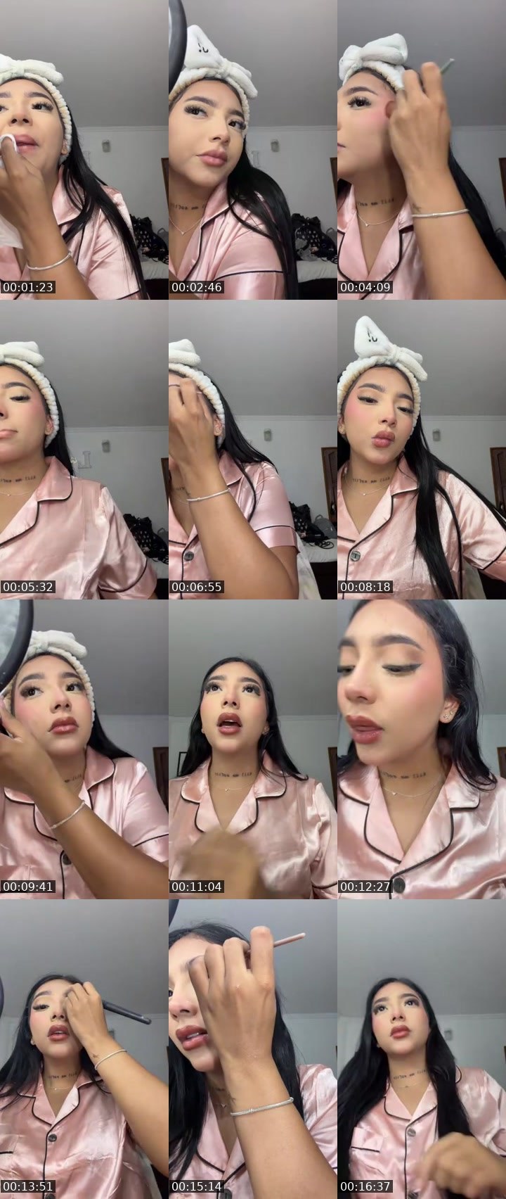 Contact-sheet preview of •𝐋𝐀𝐔•🧸🩷's MICO Live recording