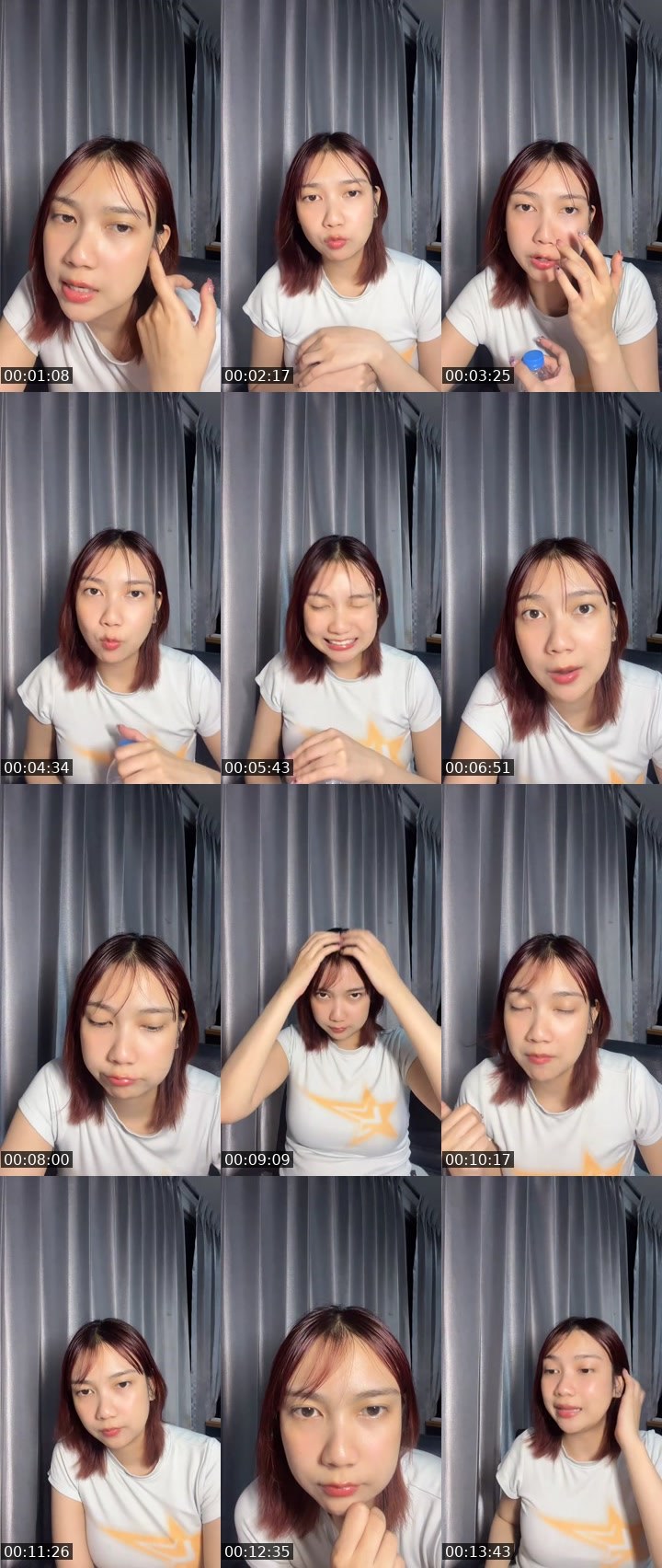 Contact-sheet preview of [🧋] New VJ อัยเอิง 🐈‍⬛'s MICO Live recording