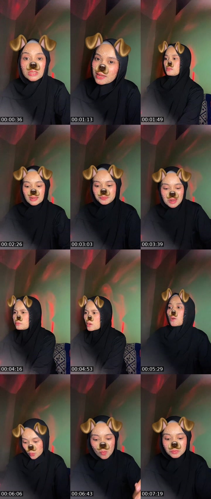 Contact-sheet preview of ☣️NengLiaaᴱ⁻ᵀᴱᴬᴹ's MICO Live recording