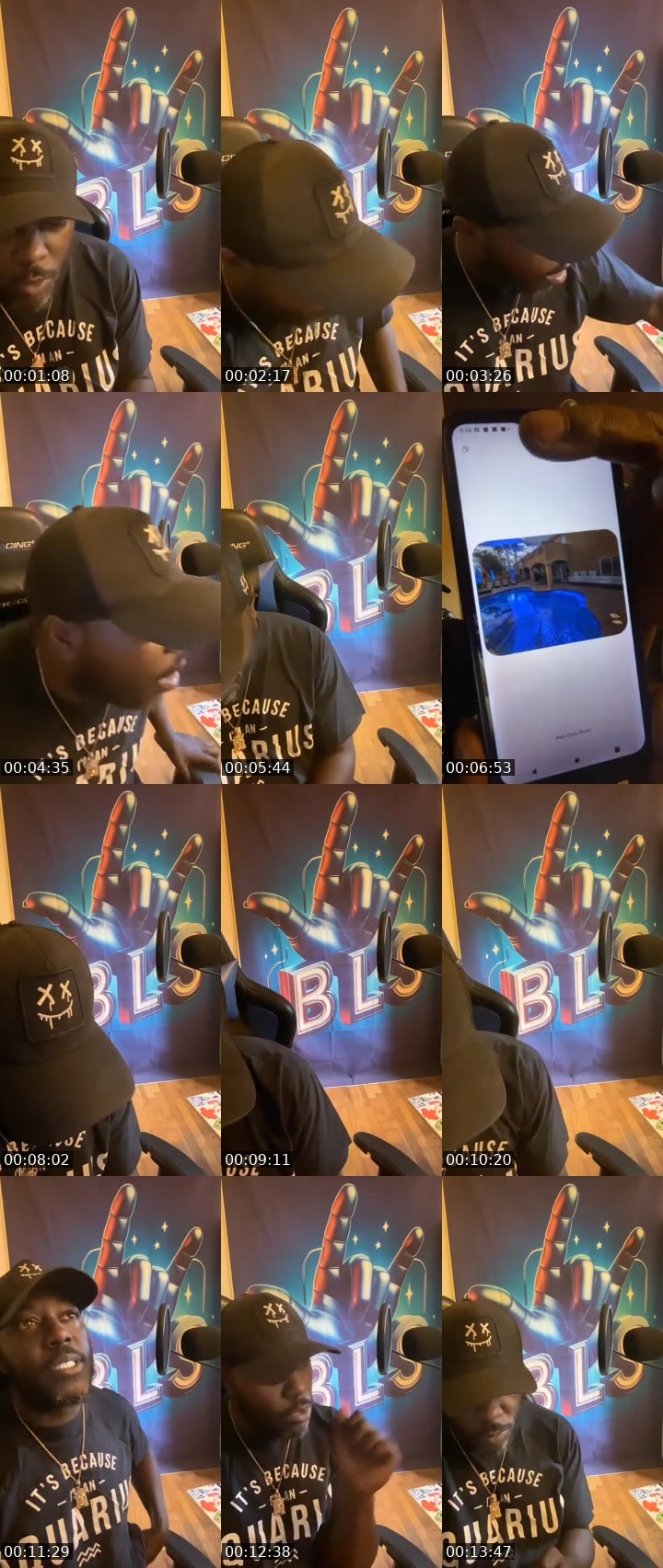 Contact-sheet preview of ᴮ🤟🏽ͅˢBlu🥊's MICO Live recording