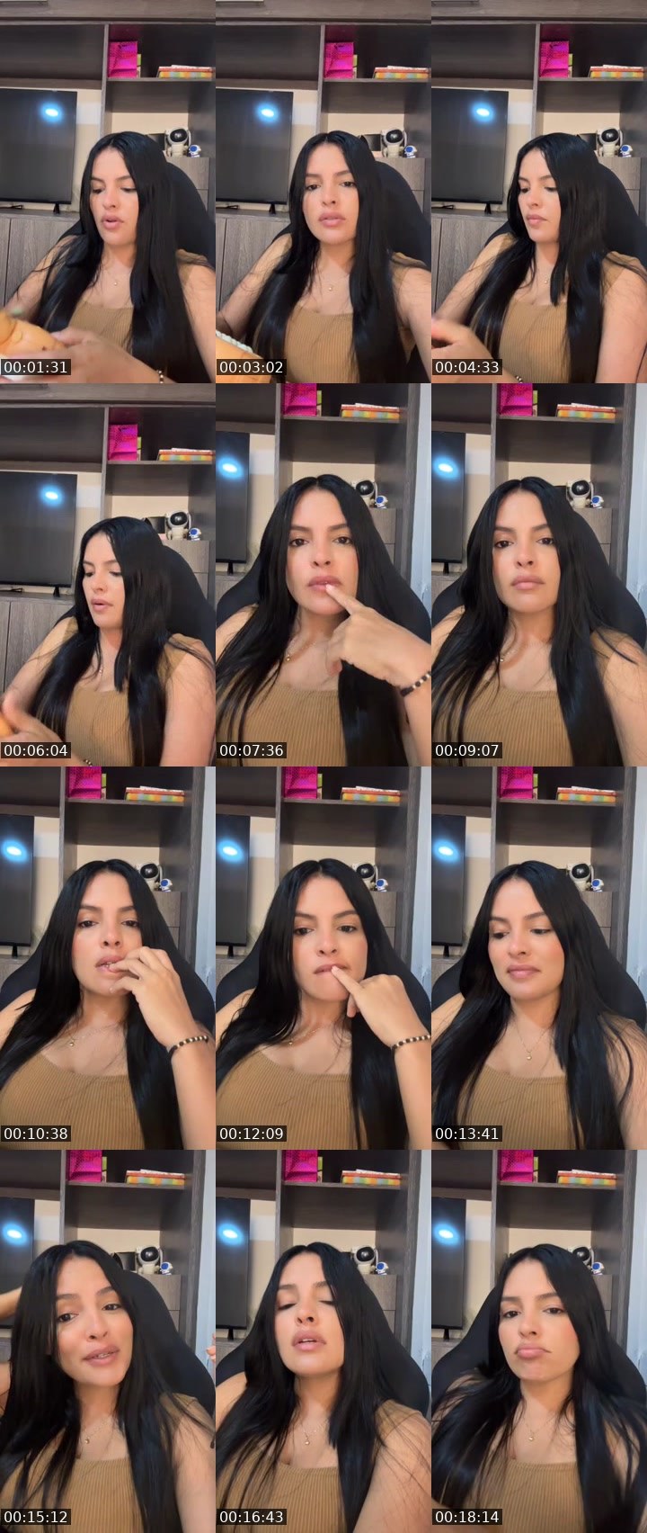 Contact-sheet preview of 🦋 Caro 🇻🇪ᶠ⁵⁰⁴'s MICO Live recording