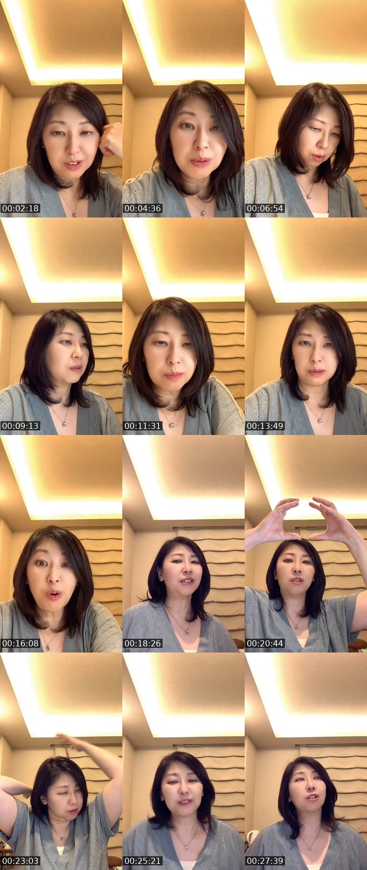 Contact-sheet preview of 🐾恭子🐾kyoko's MICO Live recording