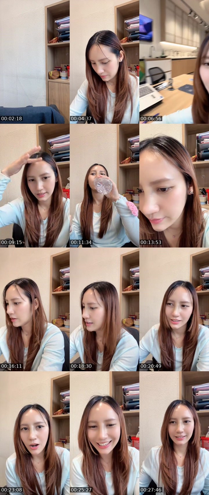 Contact-sheet preview of [🧋] New vj - ขนมผิง 🍒's MICO Live recording