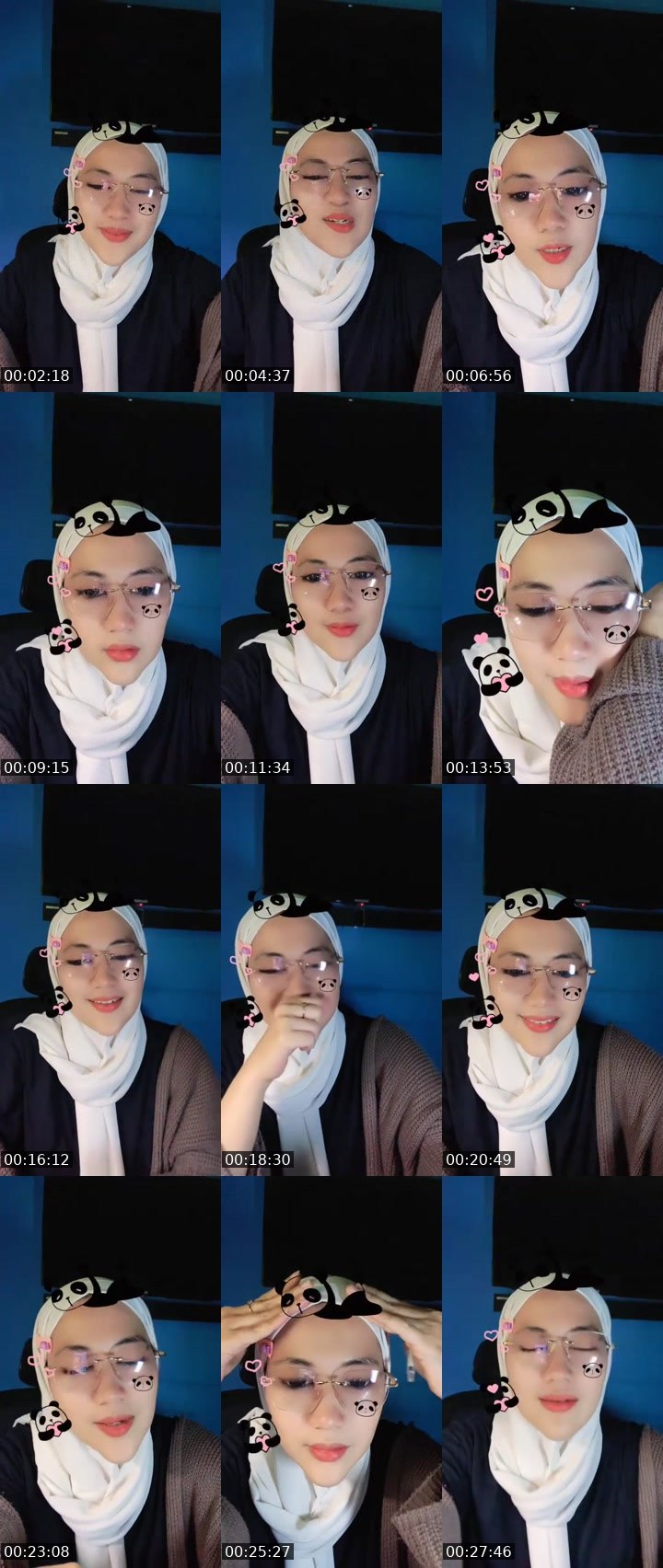 Contact-sheet preview of 👑𐙚 ̊ 𝘼𝙡𝙡𝙚𝙣𝙖 ˢᵖᵃʷⁿ🍓's MICO Live recording