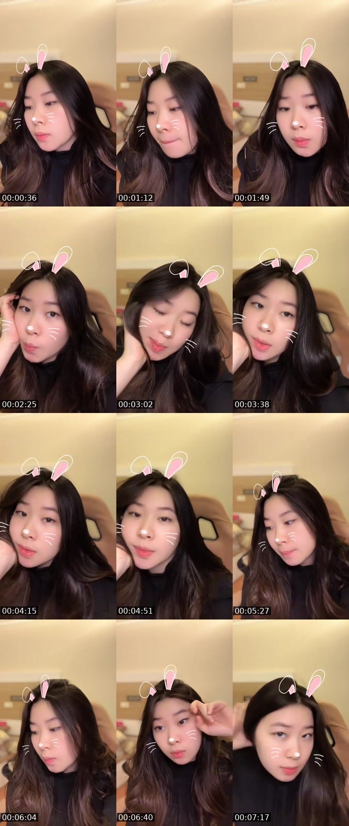 Contact-sheet preview of Cherieᴺᵒᶻᵃ's MICO Live recording
