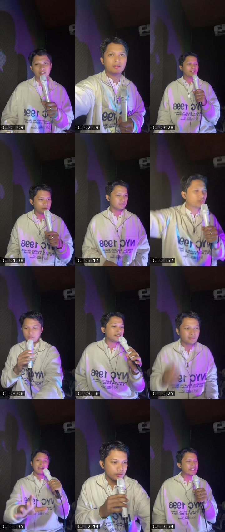 Contact-sheet preview of 🥨JALU ELITE ᴼᴺ ʸᴼᵁ👅's MICO Live recording