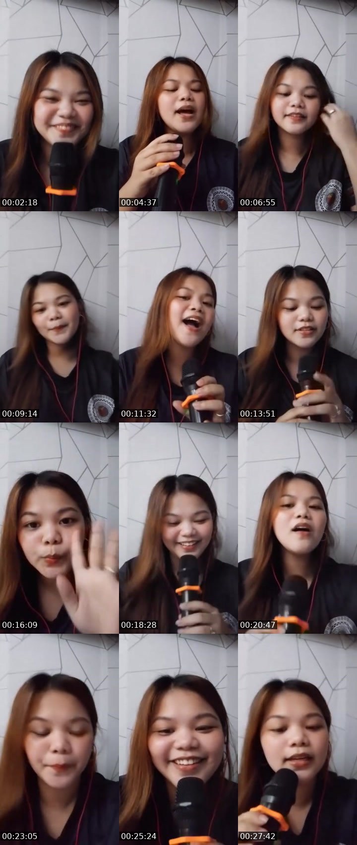 Contact-sheet preview of 🐼Nida🎱ᵂᵃᵛᵉˢ's MICO Live recording