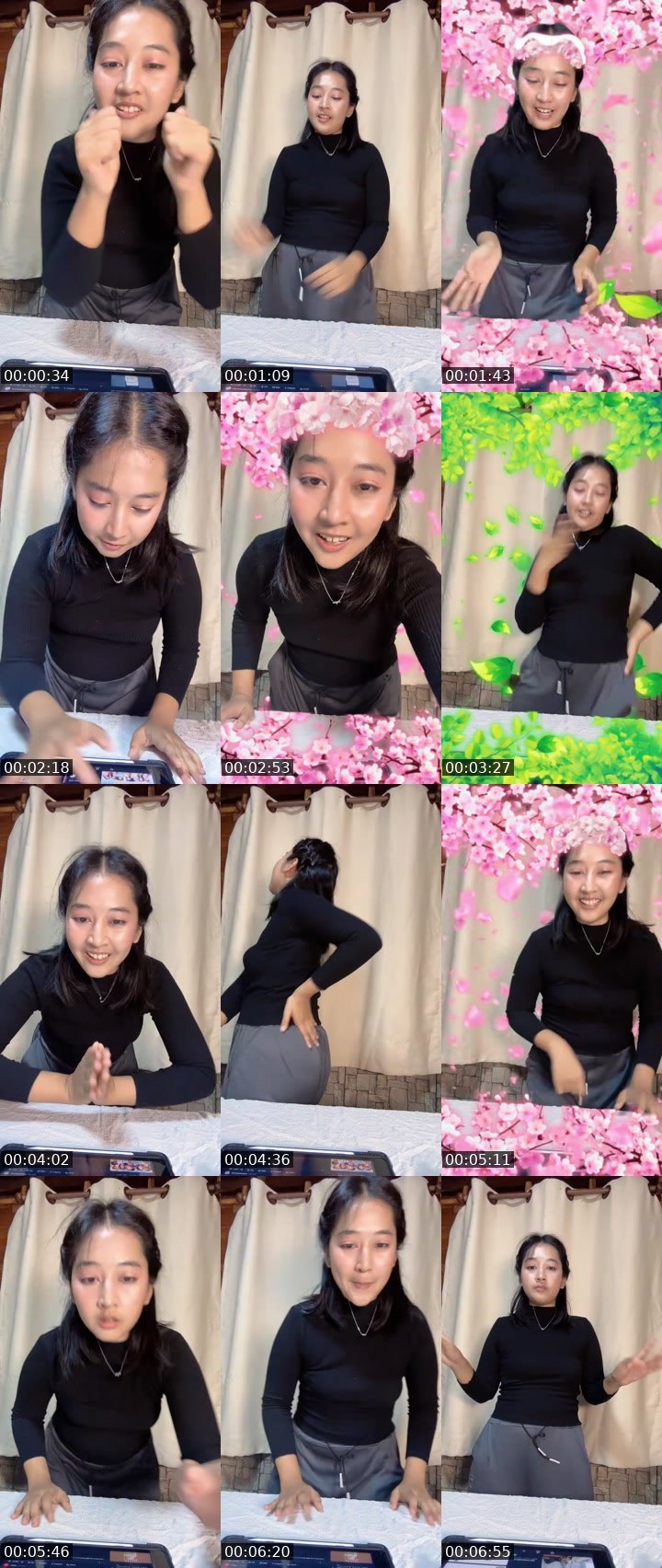 Contact-sheet preview of 🌷🐰 Fiona - New VJ | Pemily's MICO Live recording
