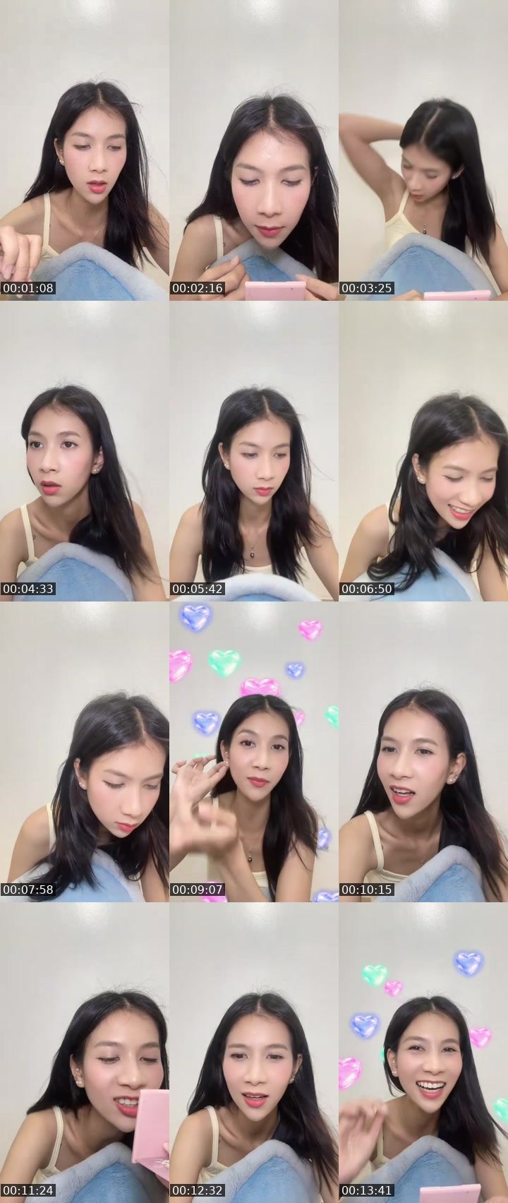 Contact-sheet preview of [🍇] vj. ไอจูนเอง 🥓🧁💖's MICO Live recording