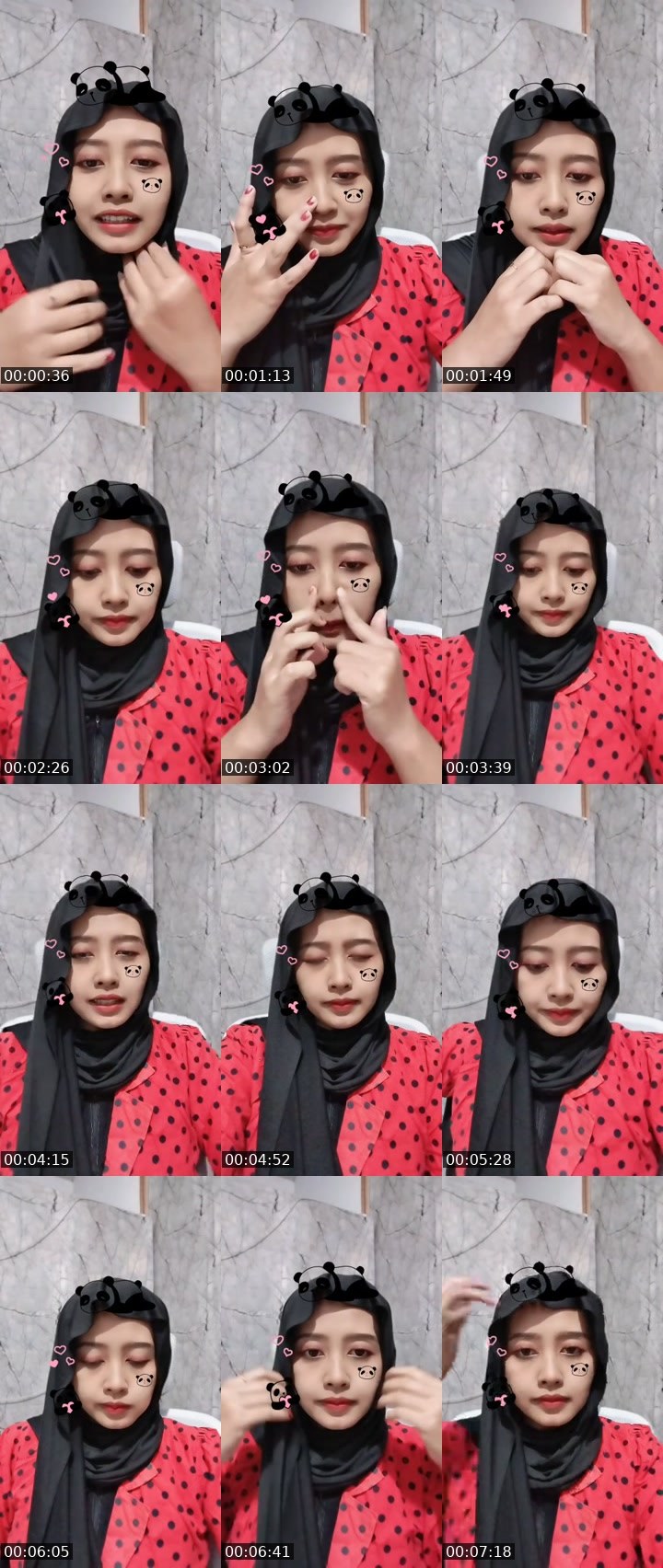 Contact-sheet preview of ᴄʜᴇʀʀ🅠🅜🅖ˢᵖᵃʷⁿ💔's MICO Live recording