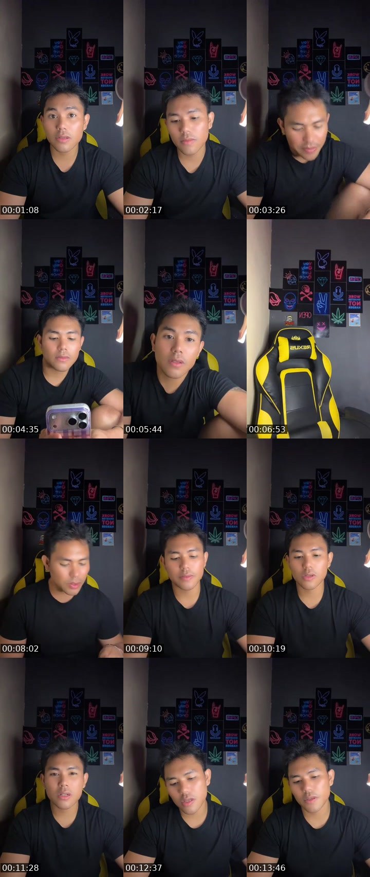 Contact-sheet preview of KENᴳᴸᴬᴹᴼᵁᴿ's MICO Live recording