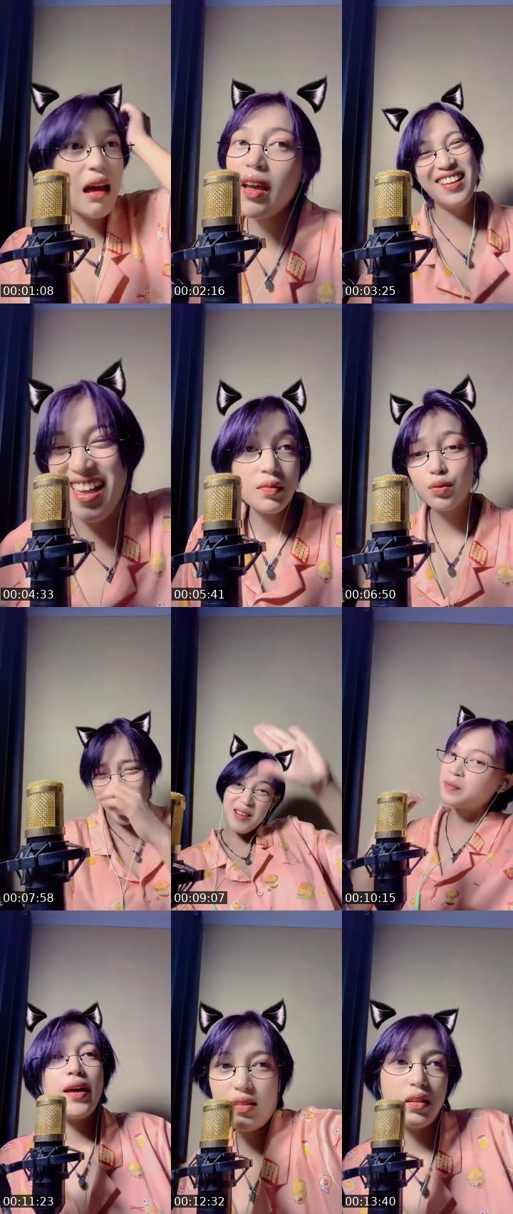 Contact-sheet preview of 💎🦖Rose🌹[T-REX]'s MICO Live recording