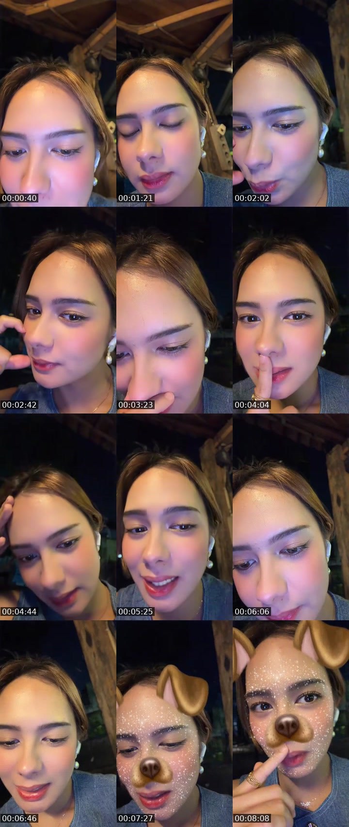 Contact-sheet preview of ¹⁹⁺♛ EL MADAM🧧💋's MICO Live recording
