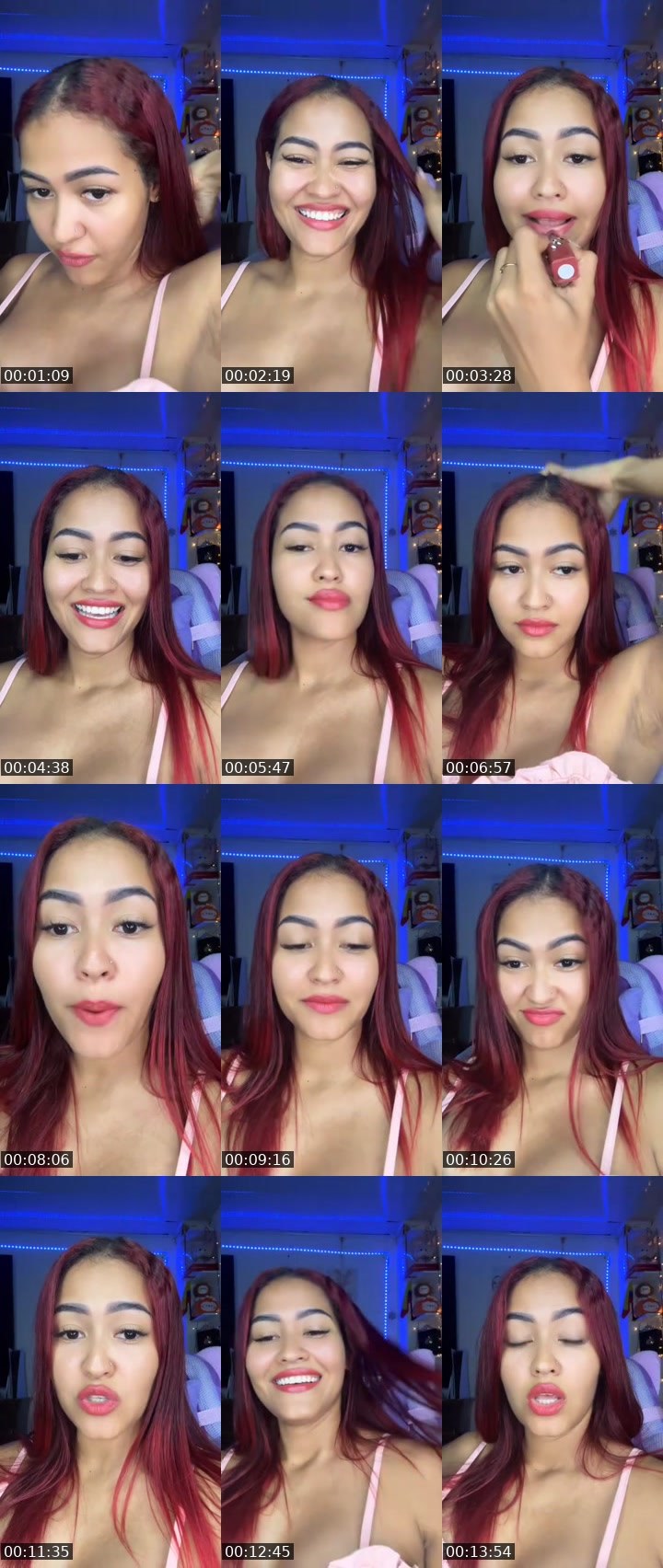 Contact-sheet preview of 🐊🧜🏽‍♀️𝒲♛ღ𝒹🐺⚓️🪫🩵⚖️ 🔋's MICO Live recording