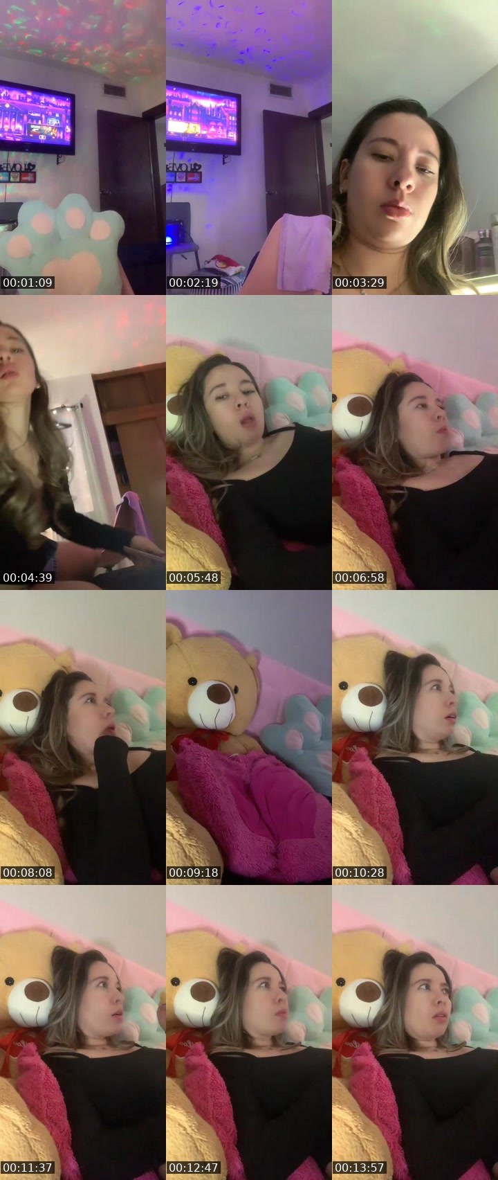 Contact-sheet preview of ⚜️🦂🍓𝕱𝖗𝖊𝖘𝖎𝖙𝖆🐵ᴳ😇🪷's MICO Live recording