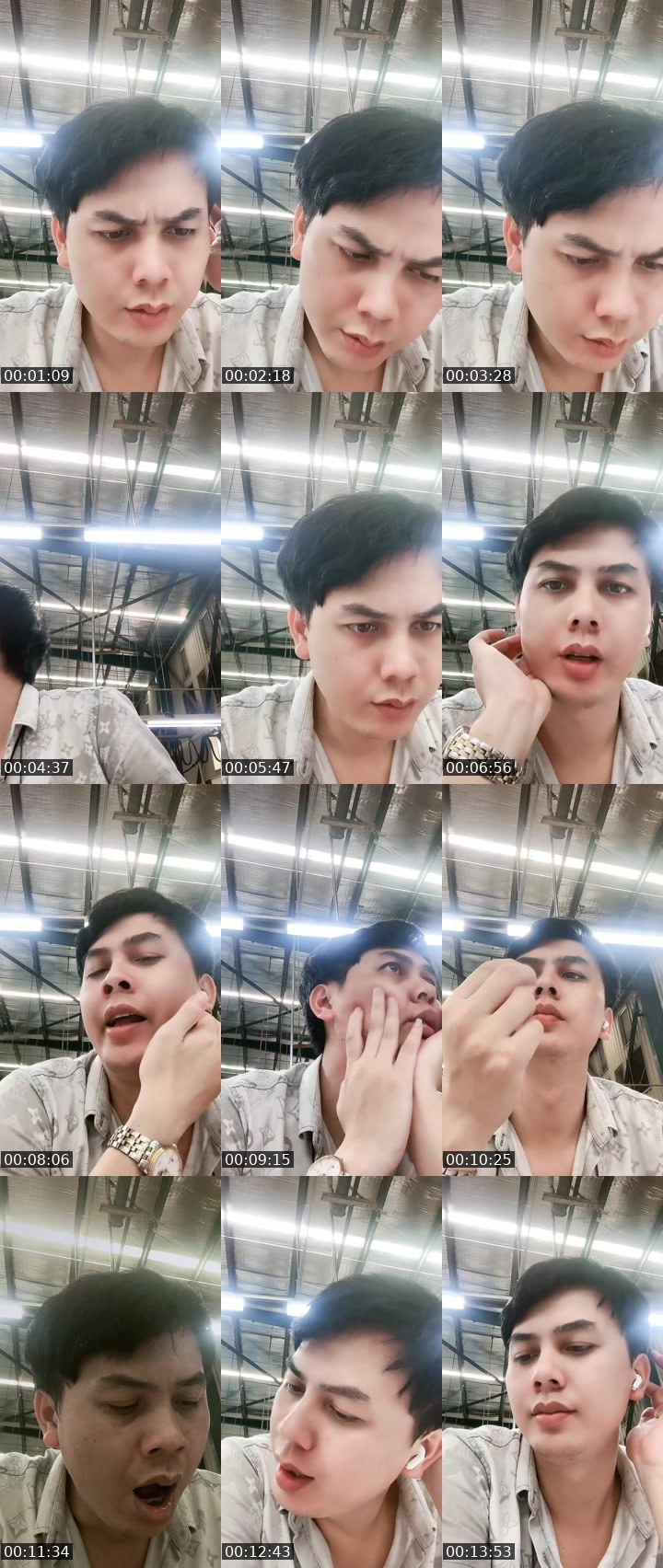 Contact-sheet preview of ᶦᵈᵒᶫTÊ MỜ TÊ 🐓 ᴮᵋᶫᶫᵅ's MICO Live recording