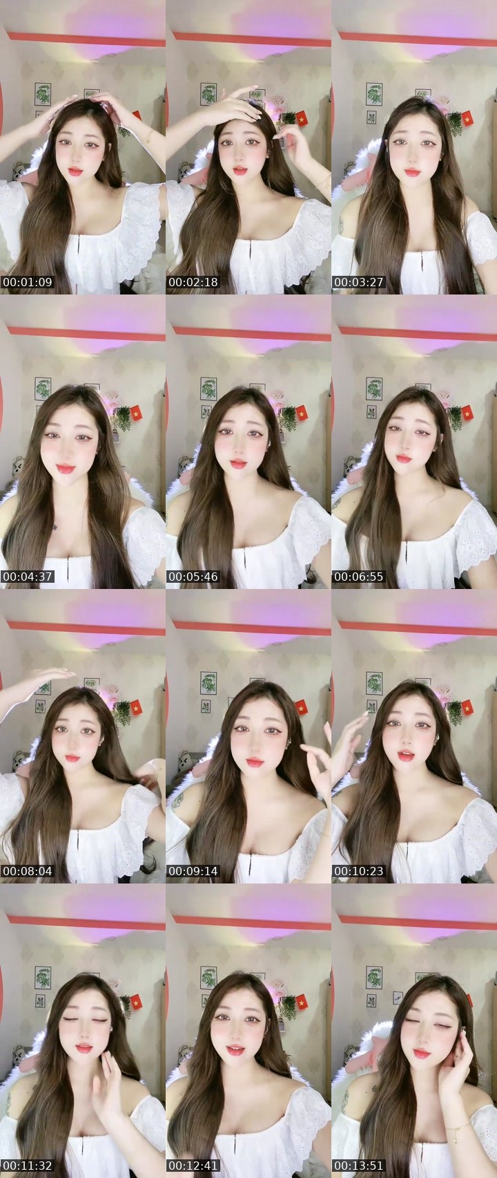 Contact-sheet preview of 💋𝑩𝒆́ 𝑻𝒉𝒐̉ 💋ᵀᵉᵃᵐ ᴸᵘˣ's MICO Live recording