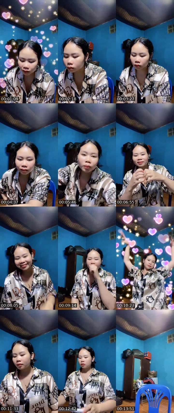 Contact-sheet preview of 🌻藍寶石🥀{BRB new vj 🌷's MICO Live recording