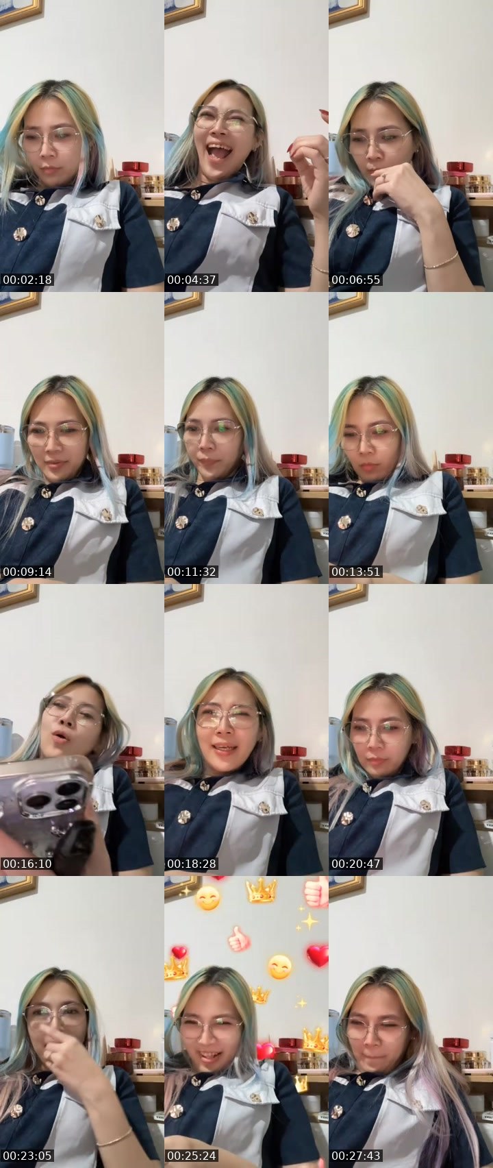 Contact-sheet preview of Rain χвѕ's MICO Live recording
